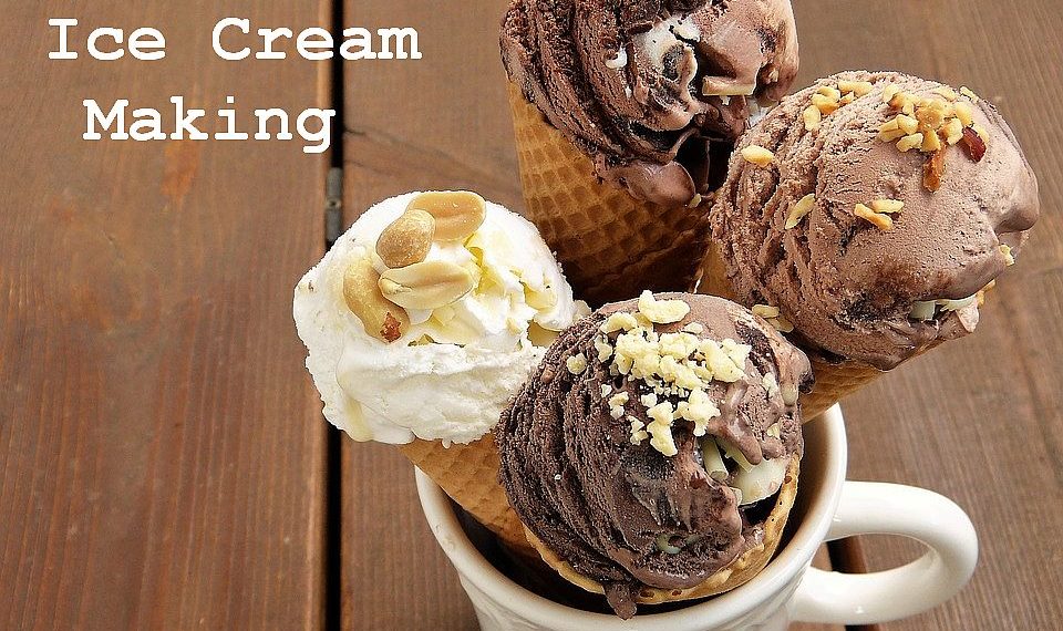 ice cream making