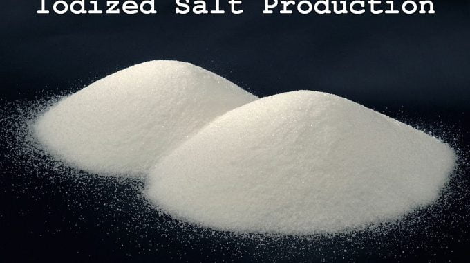 iodized salt production