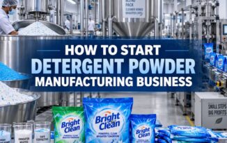 detergent powder manufacturing business expert guide