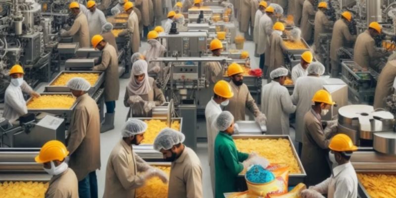 potatao chip making unit