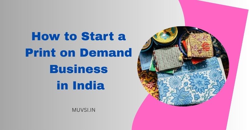 illustrative image on how to start print-on-demand business in India