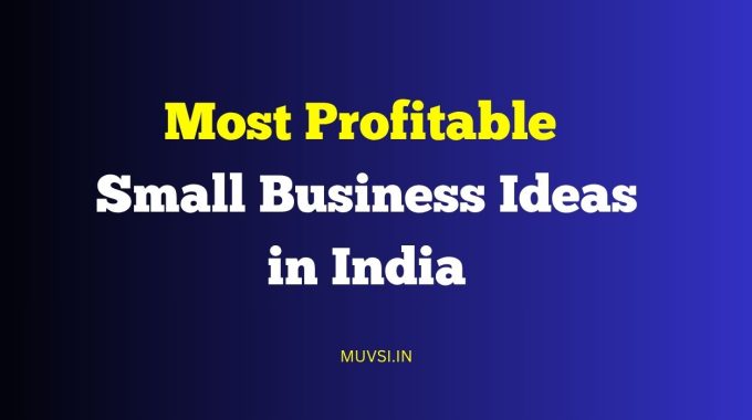 most profitable small business ideas in india