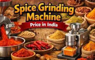 featured image for the article on spice grinding machine price in India