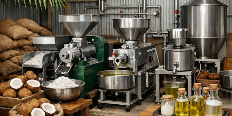 small oil extraction plant